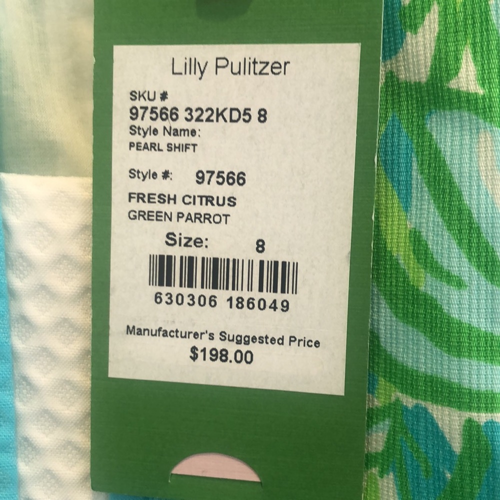 NWT Lilly Pulitzer Pearl Shift Dress - Picture 8 of 10